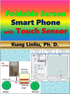 cover image of Foldable screen smart phone with touch sensor